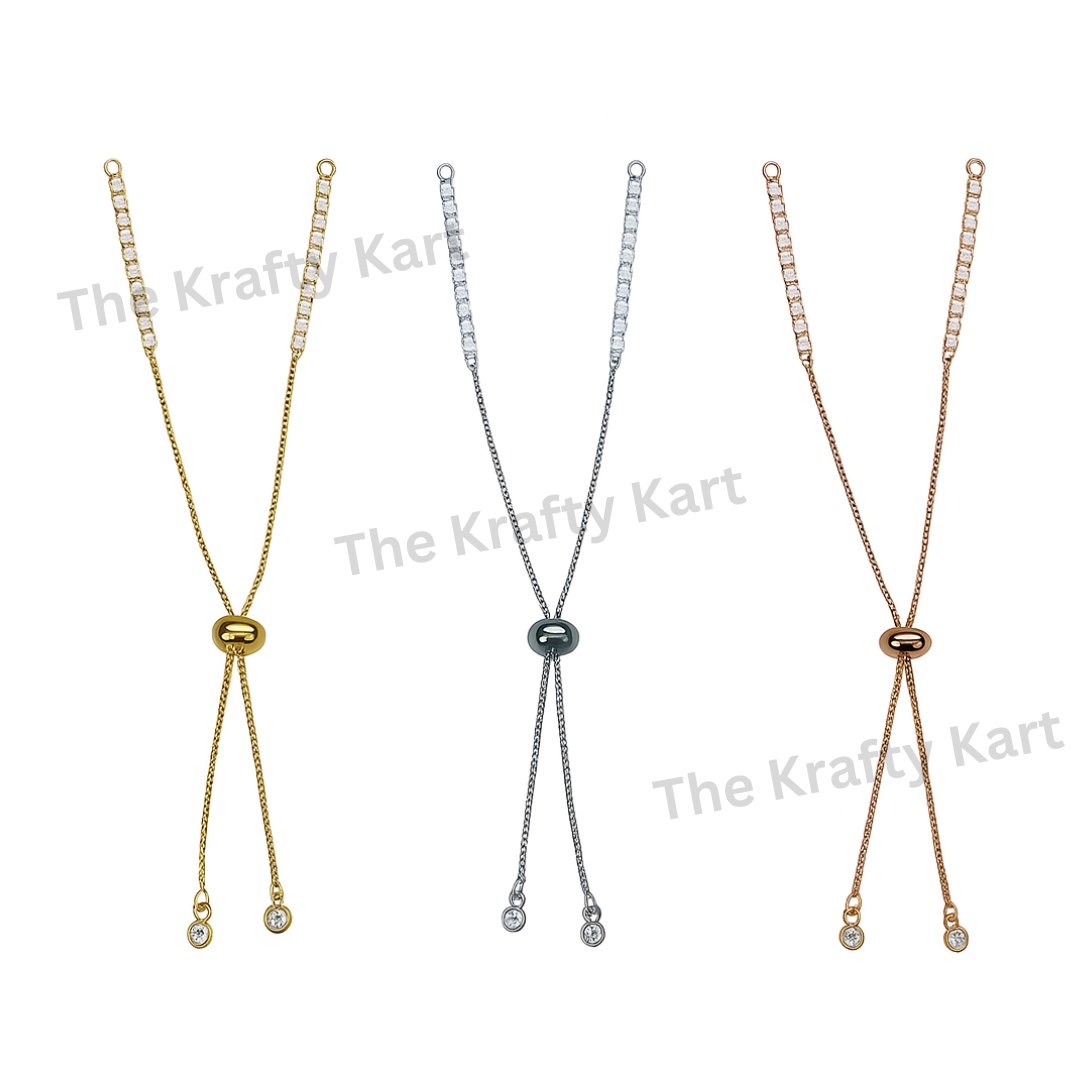 Anti Tarnish Rakhi Bracelet Chain (B)