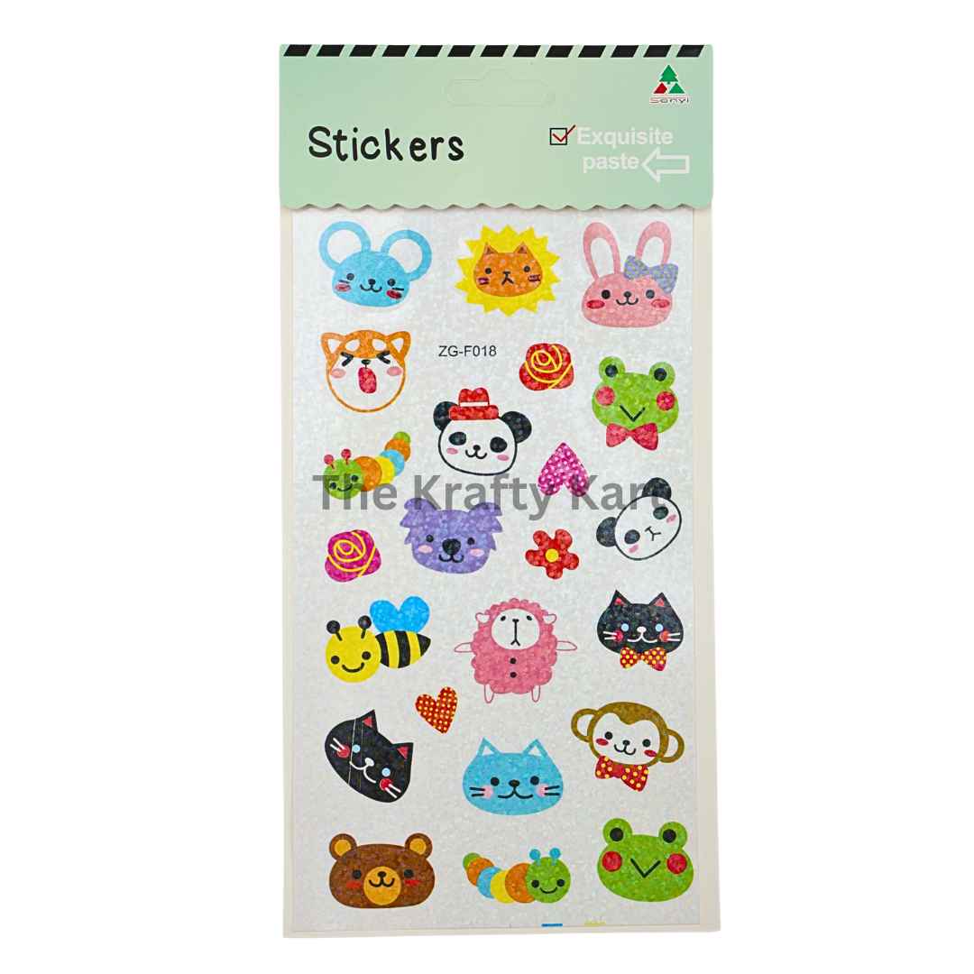 Journal - Glitter Sticker (E)