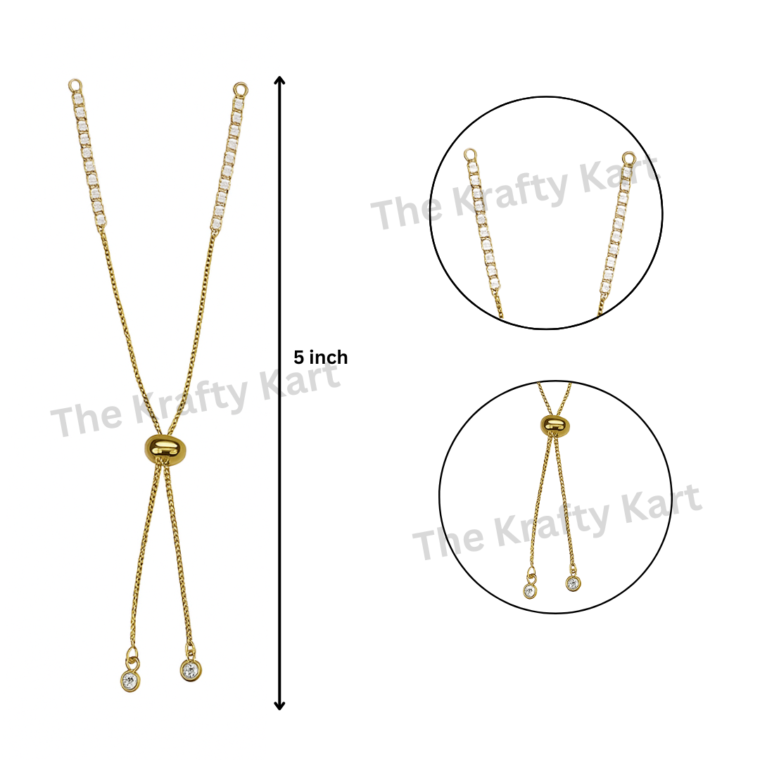 Anti Tarnish Rakhi Bracelet Chain (B)