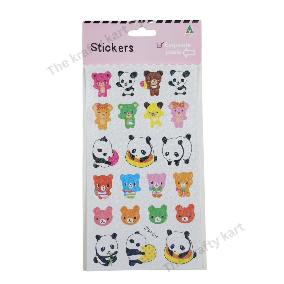 Journal - Glitter Sticker (B)