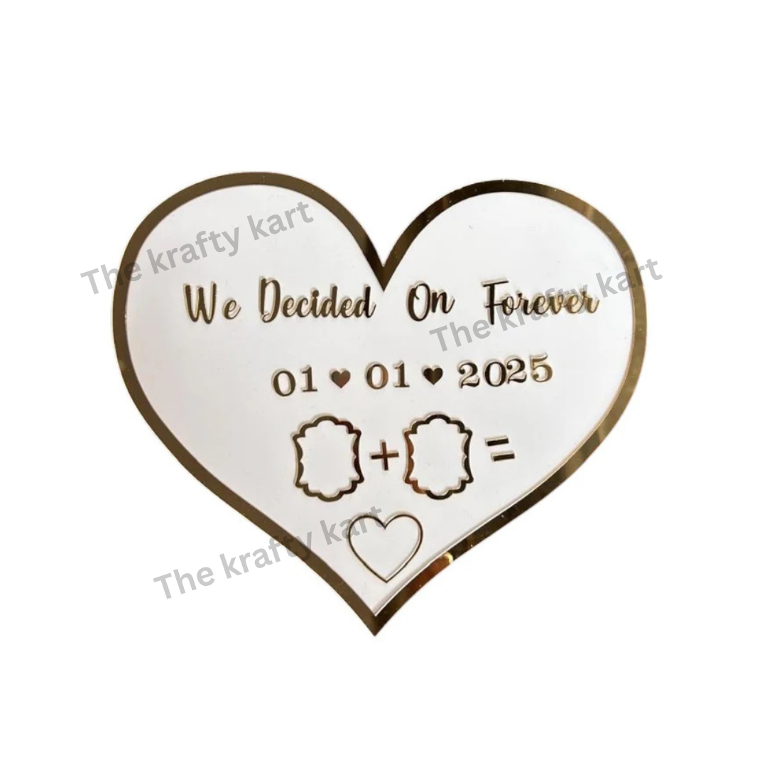 Custom Heart Thumb Print