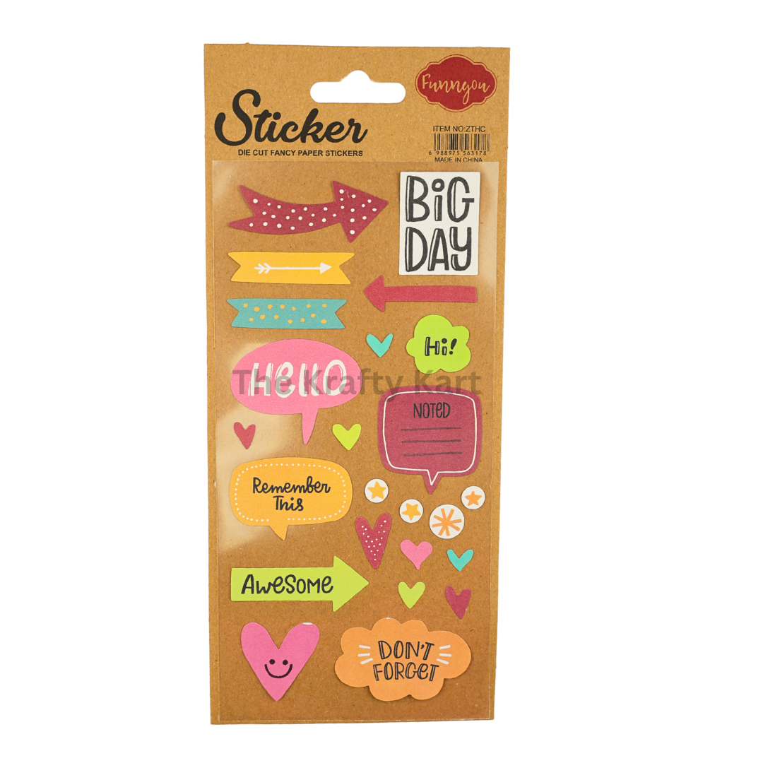 Journal - Cute Sticker (N)