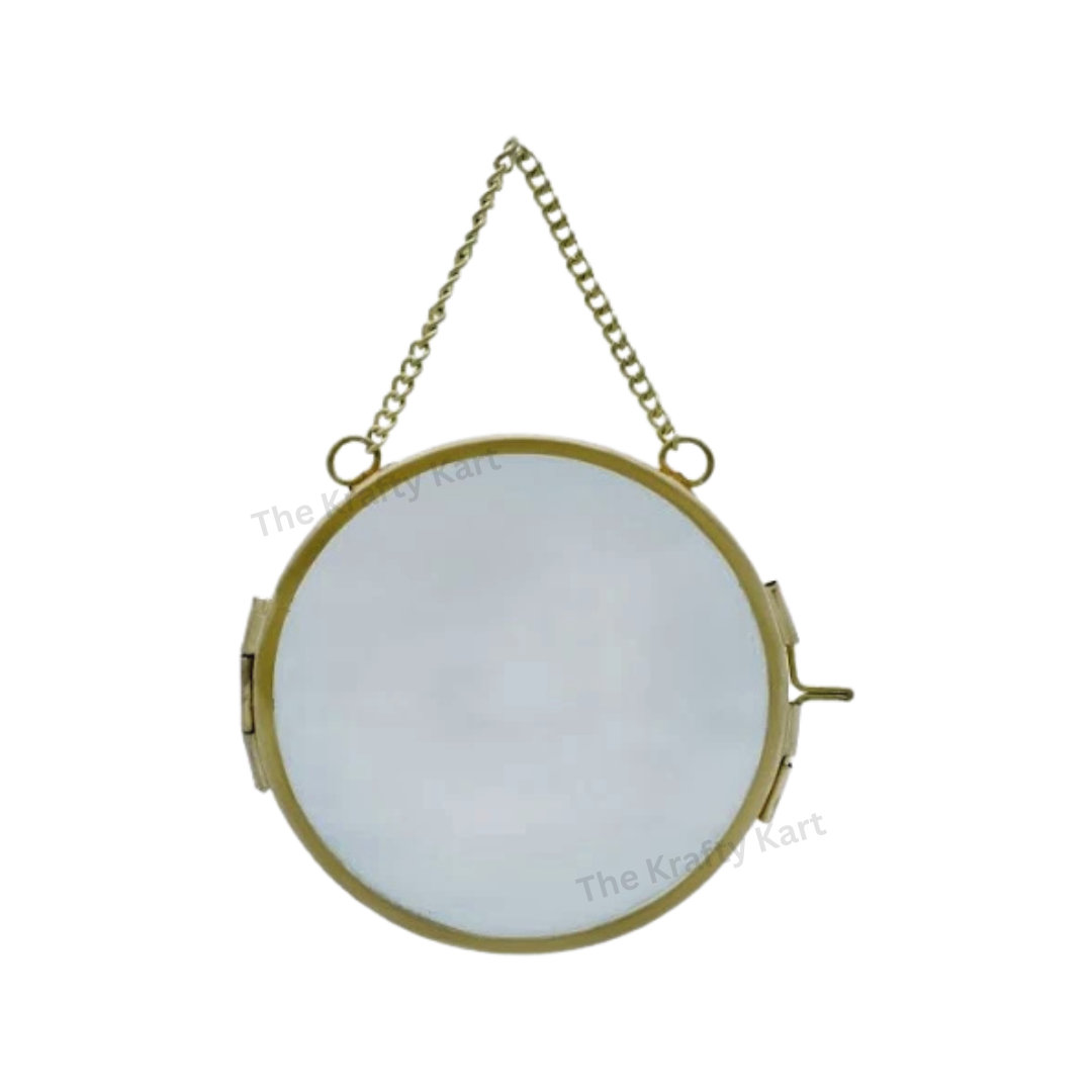 4" Round Vintage Frame