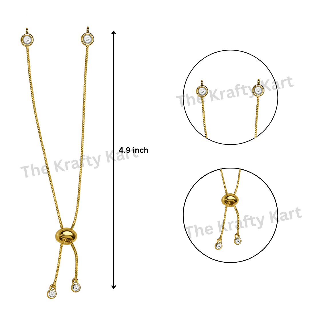 Anti Tarnish Rakhi Bracelet Chain (F)