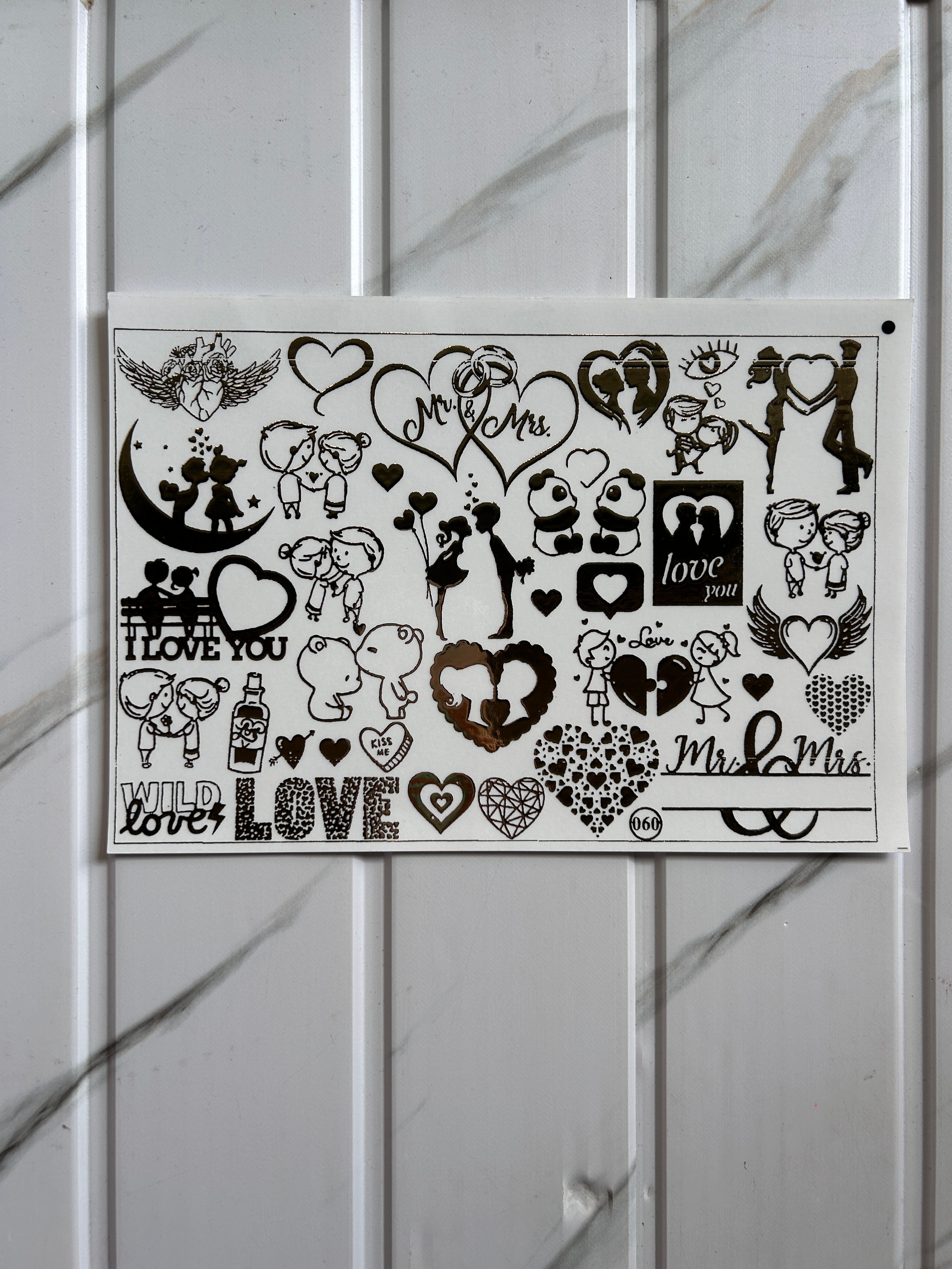 New Emboss Sticker (46)