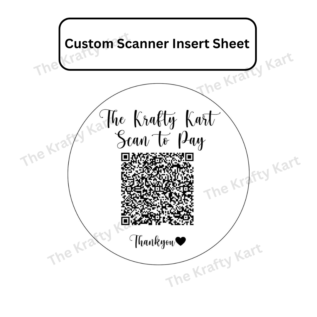 Custom Scanner Frame (Insert)