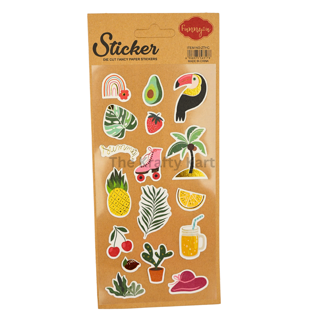 Journal - Cute Sticker (B)