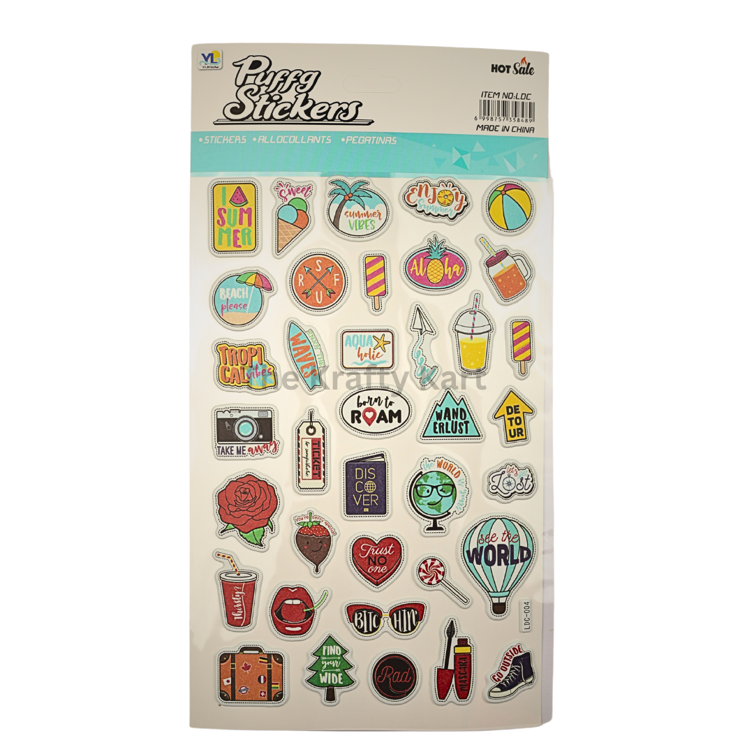 Journal - 3D Sticker (D)