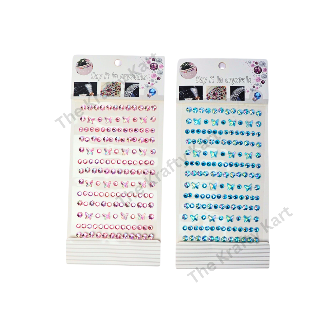 Butterfly Stone Sticker