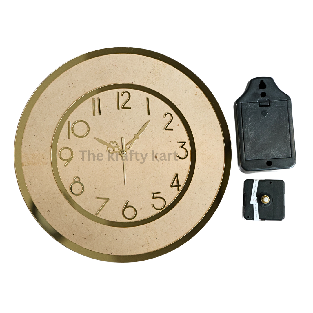 MDF Clock Set (D)