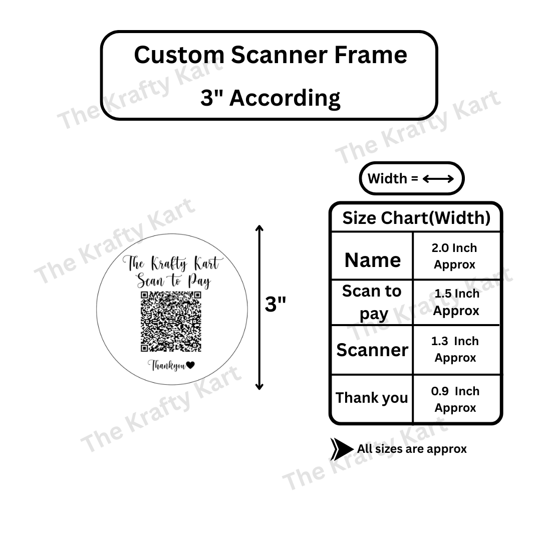 Custom Scanner Frame (Insert)