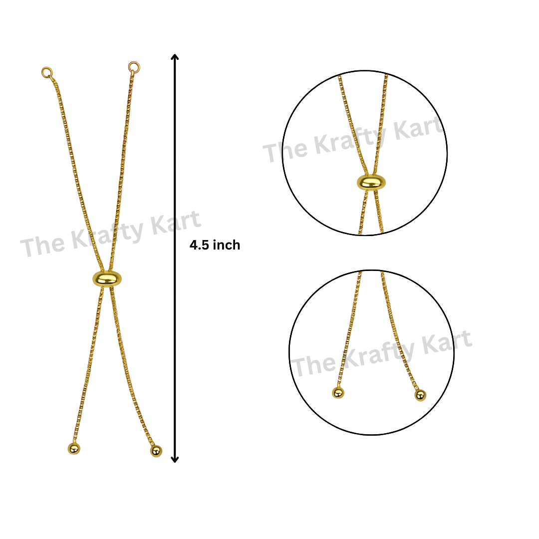 Anti Tarnish Rakhi Bracelet Chain (C)