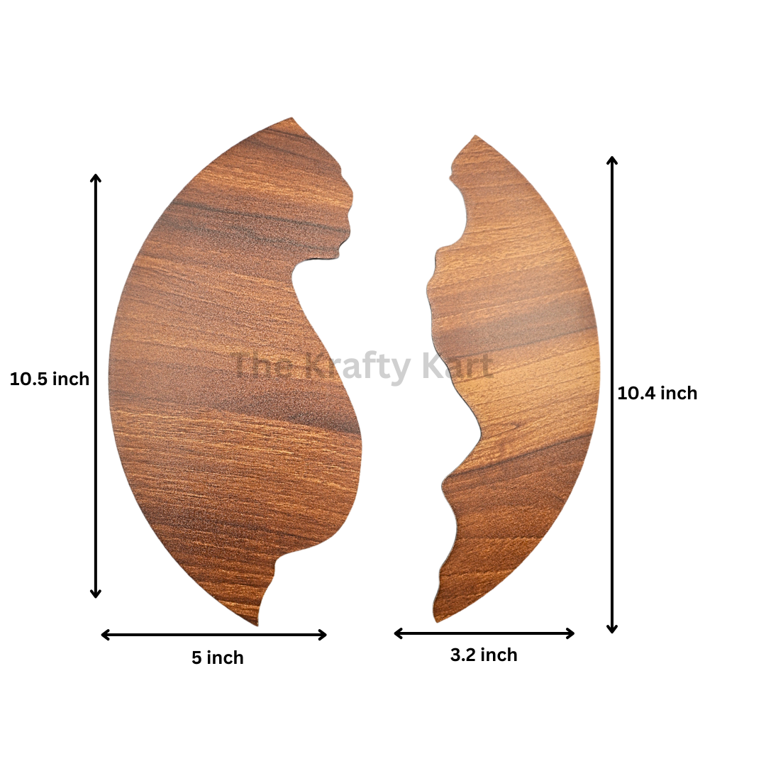 Clock Set Of 2 Parts