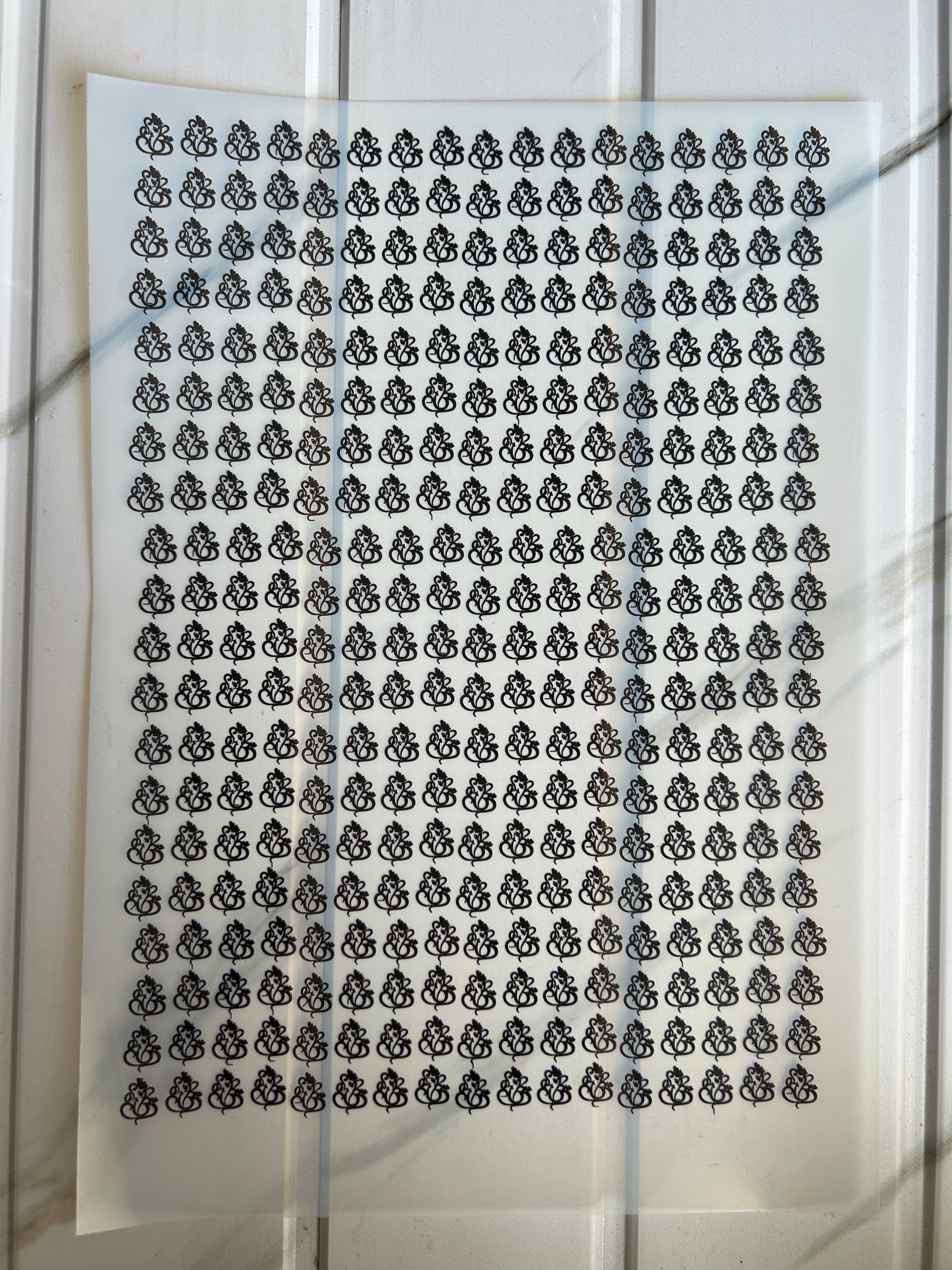 A4 Rakhi Insert Sheet (V)