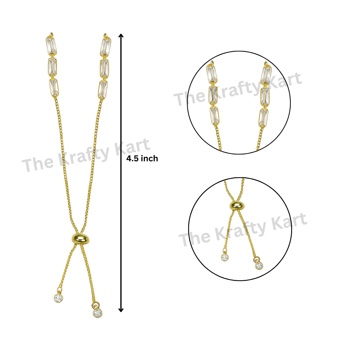 Anti Tarnish Rakhi Bracelet Chain (A)