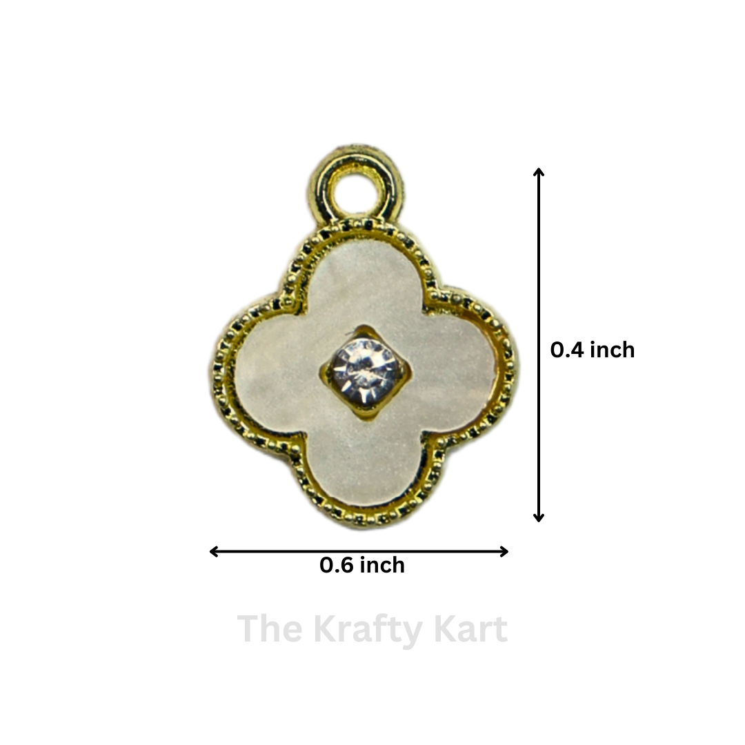 Mother Pearl Clover Charm (A)