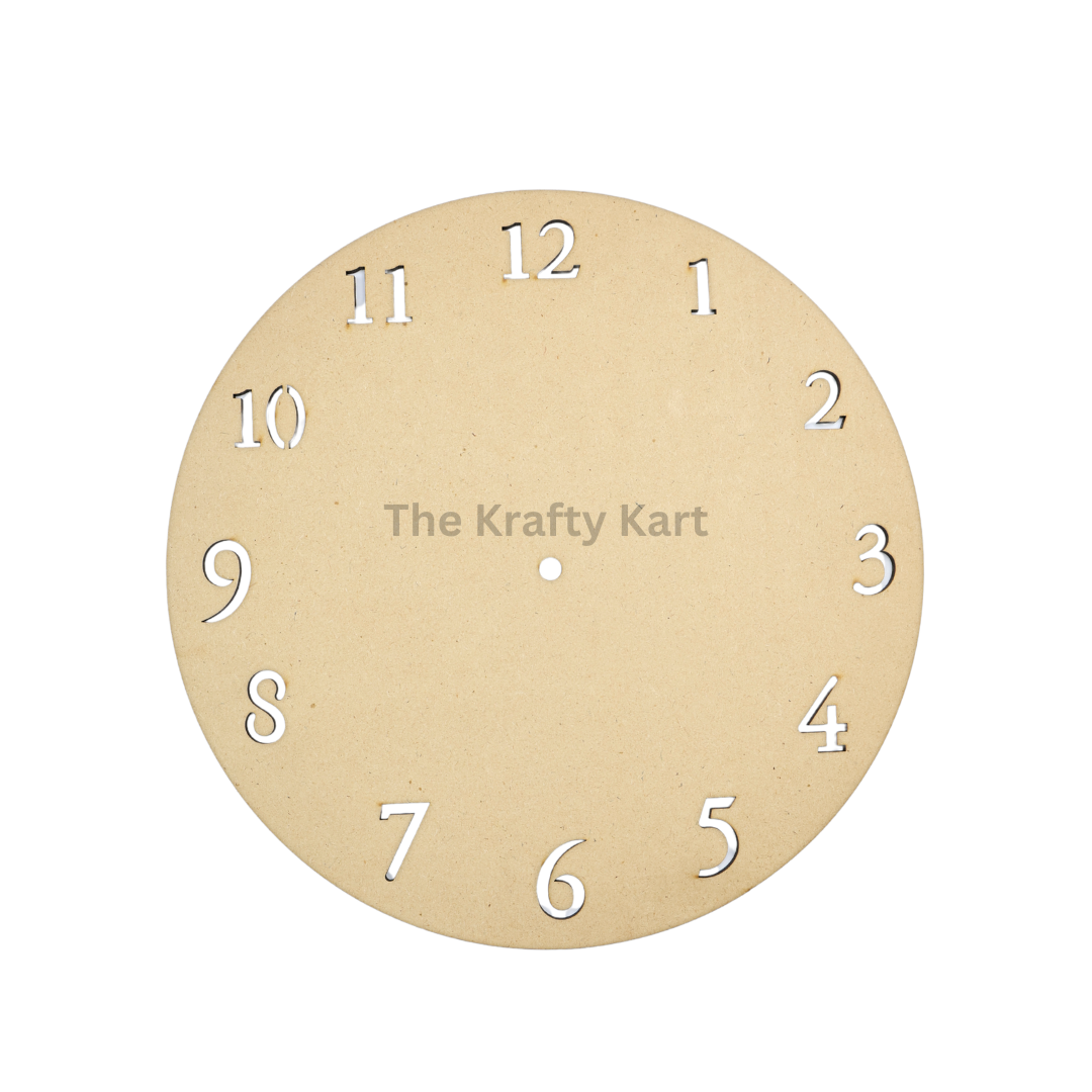 Mdf Clock (B)