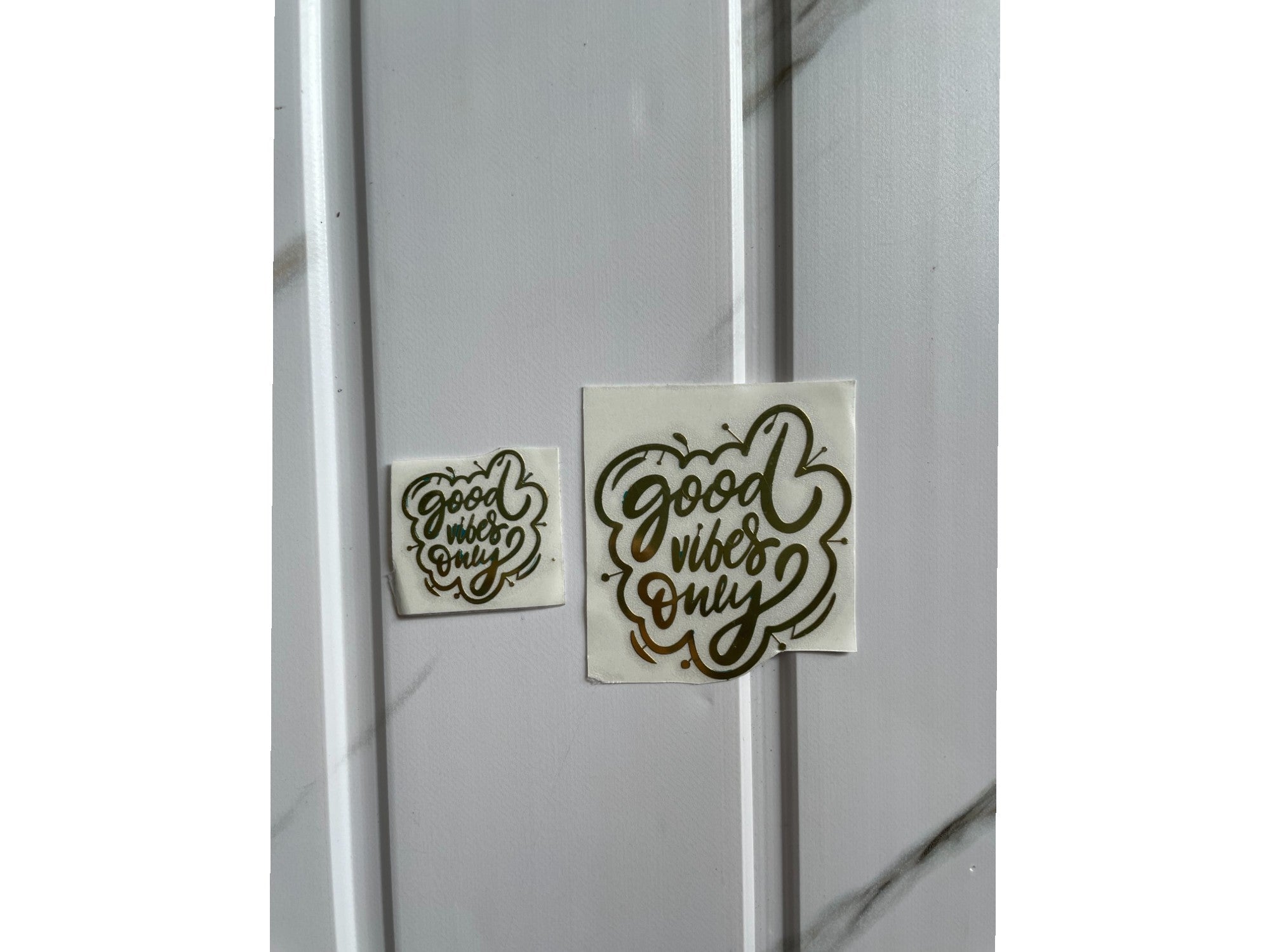 Metal Sticker - Good Vibes Only