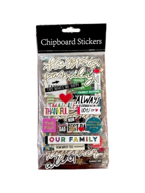 Chipboard Sticker A