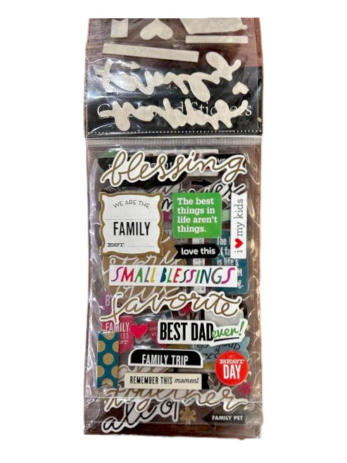 Chipboard Sticker A