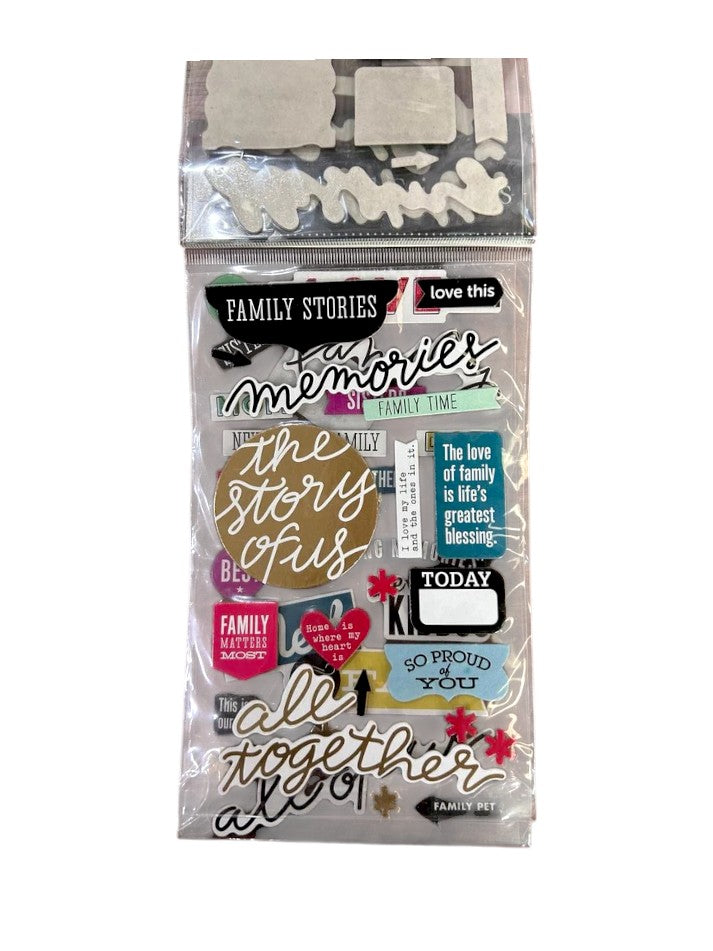 Chipboard Sticker A