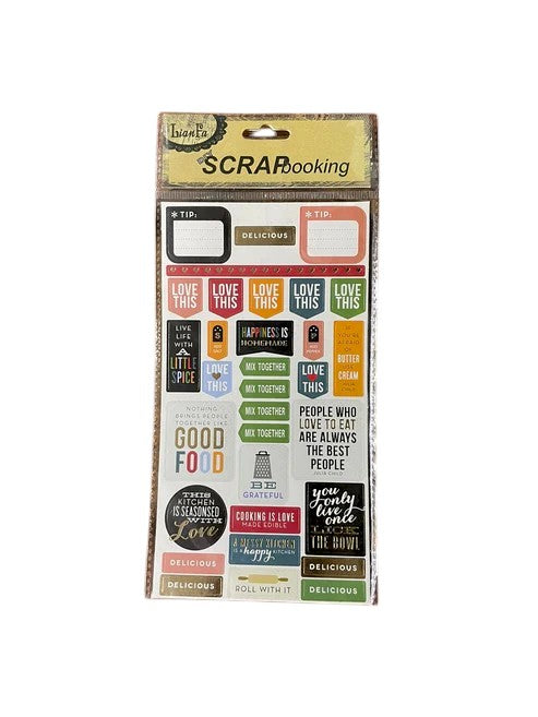 Scrap Book Sticker J