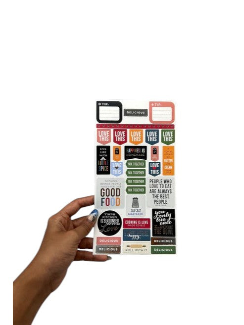 Scrap Book Sticker J