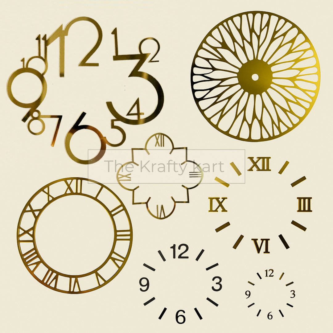 Numbers & Acrylic Ring