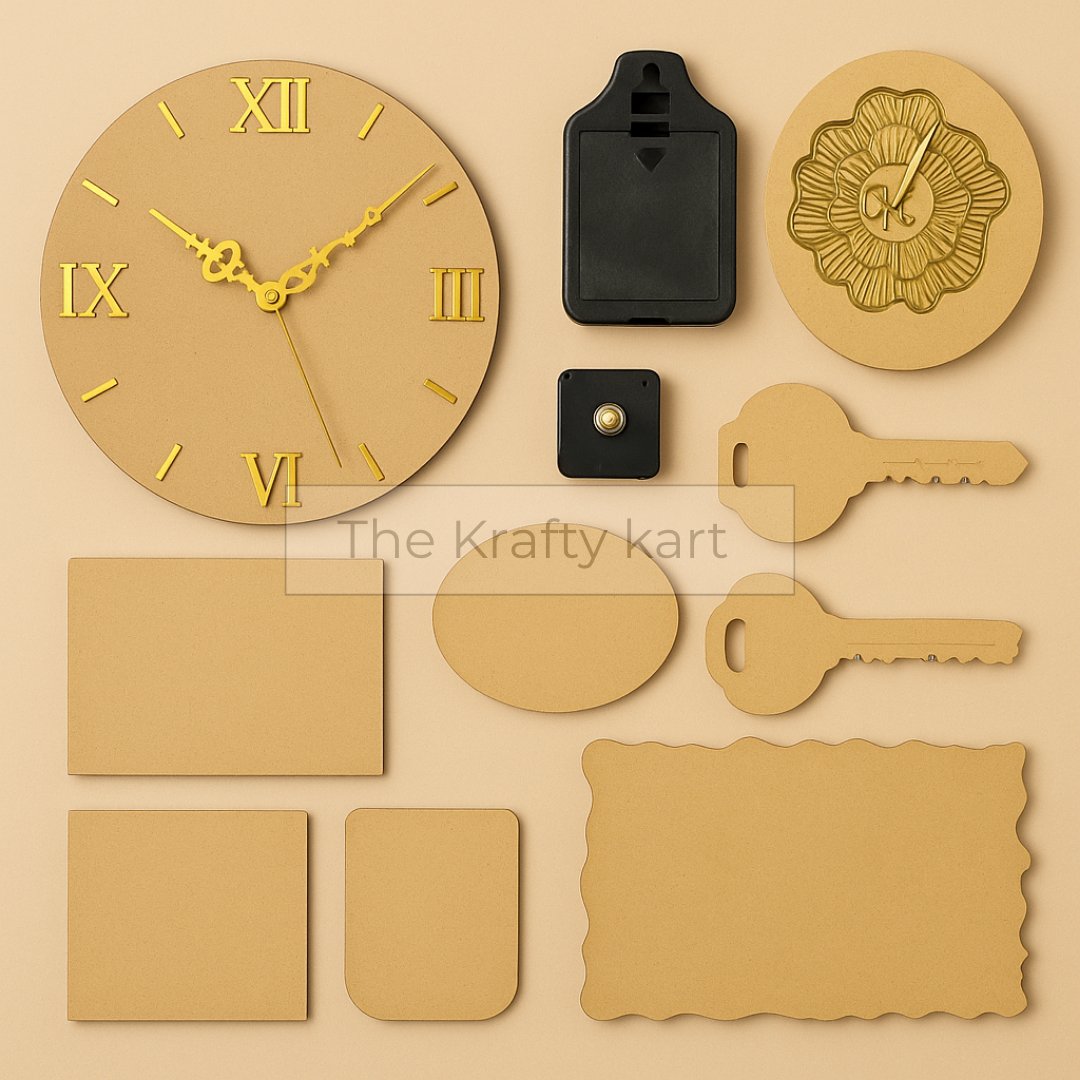 MDF Base & Clock Set