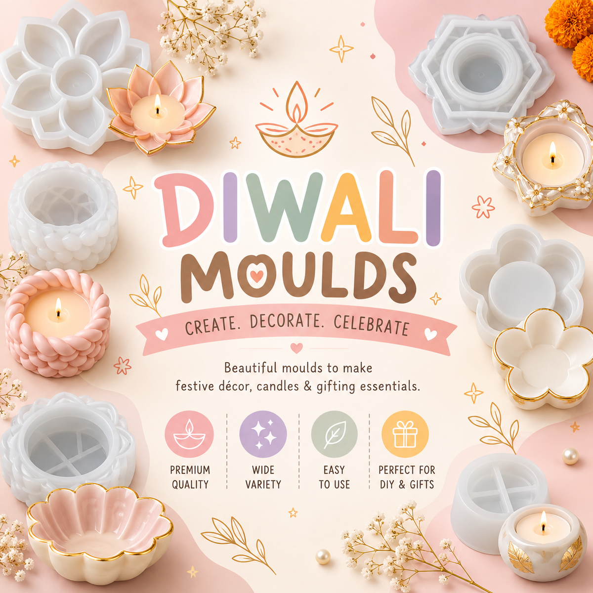 Religious & Diwali Moulds