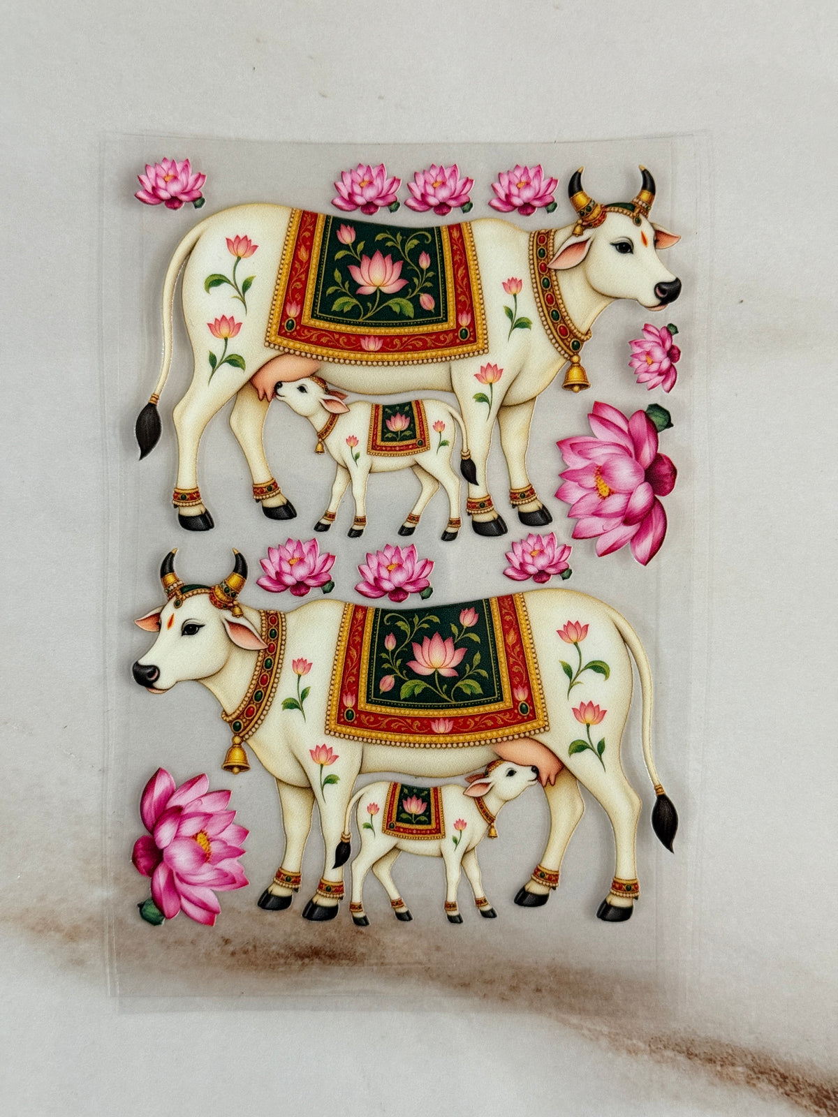 Cow (1) - Peel Of Sticker