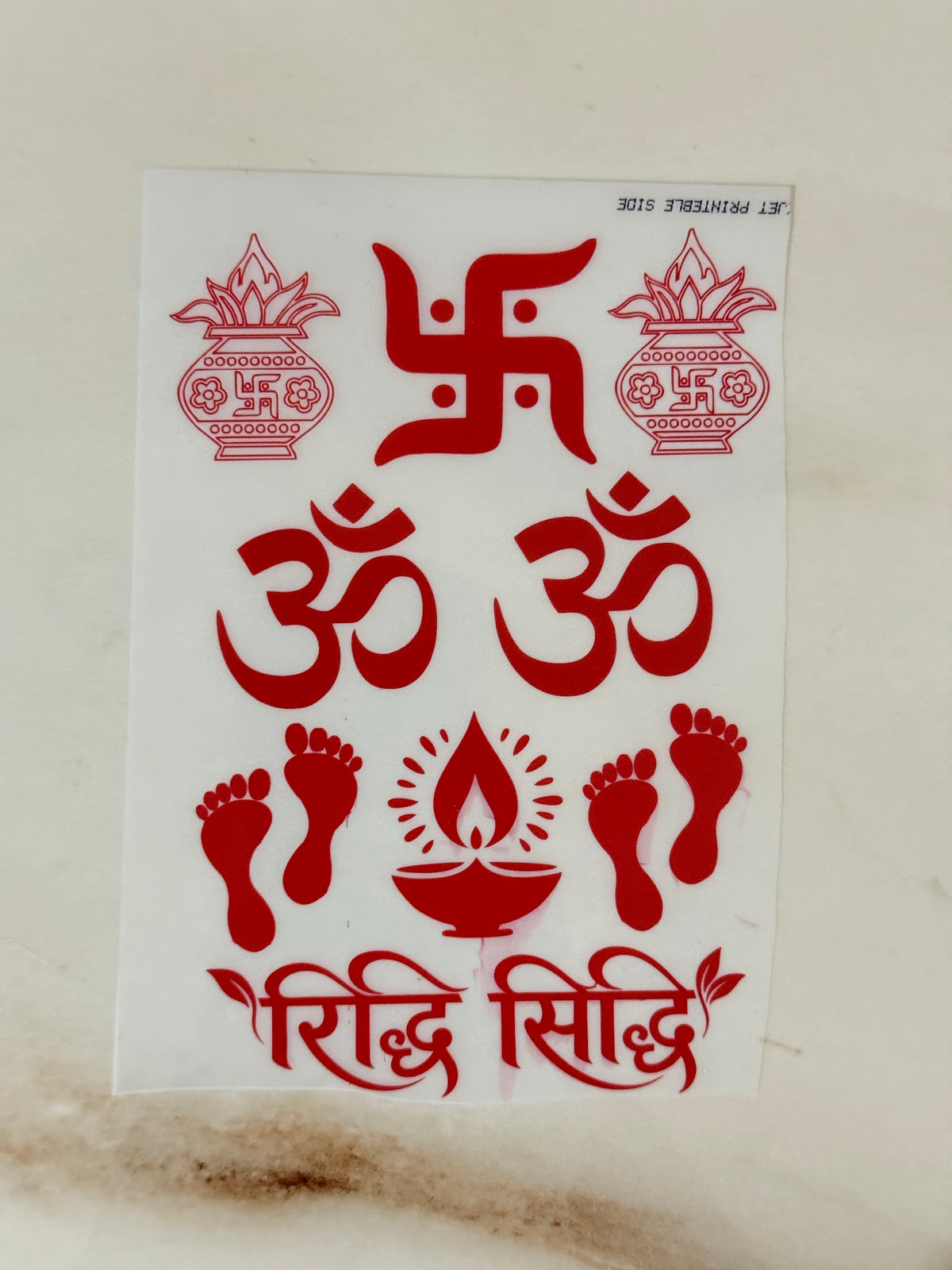 A6 Insert Sheet - Diwali (A)