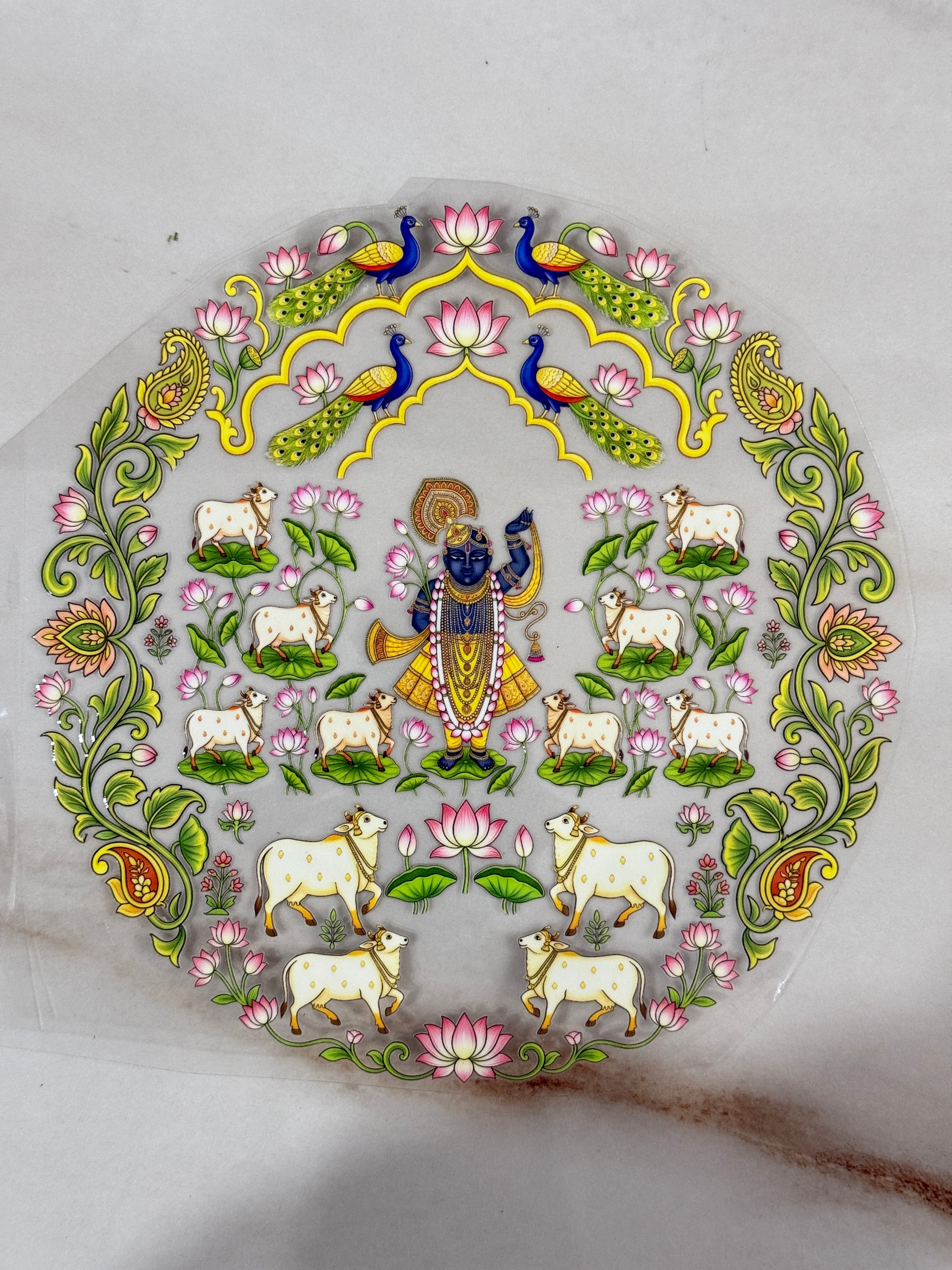 Round Shaped Peel Of Sticker (31)