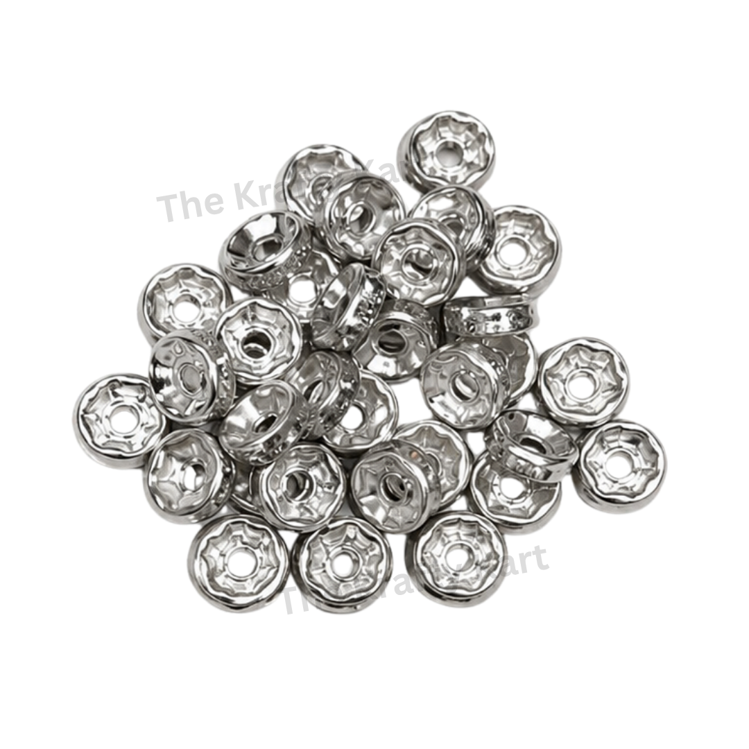Rakhi Beads (Y)(Silver)