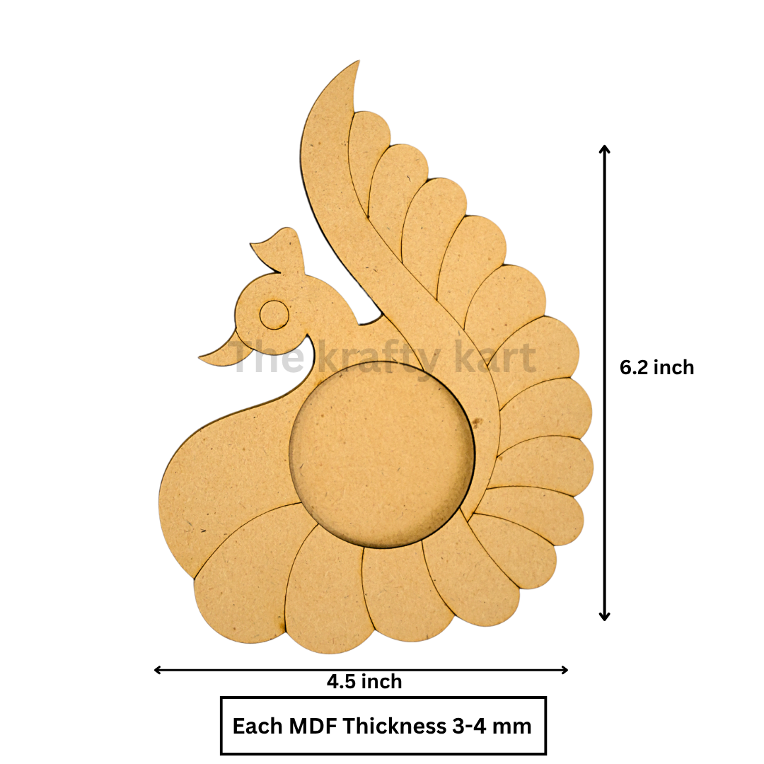 MDF Diwali T-Light Holder (4)