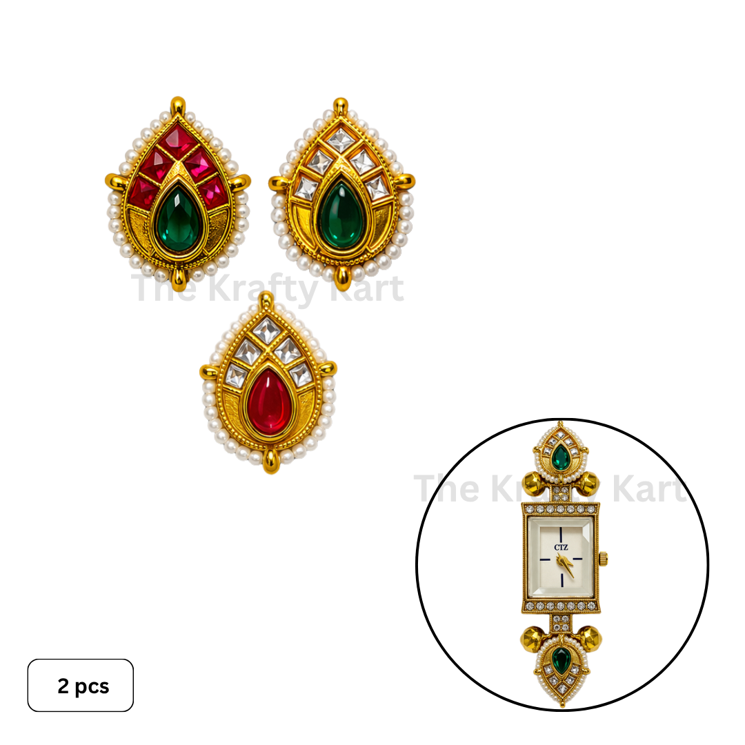 Kundan Patch (13) (2pcs)
