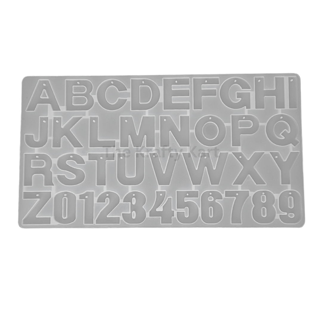 Front Pouring Alphabet With Holes