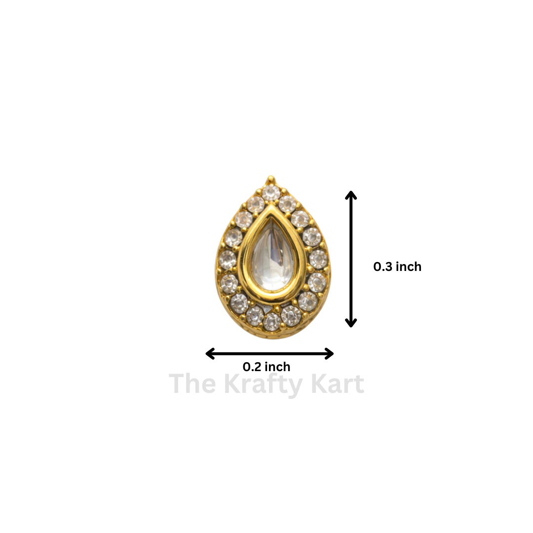 Kundan Patch (4) (2pcs)