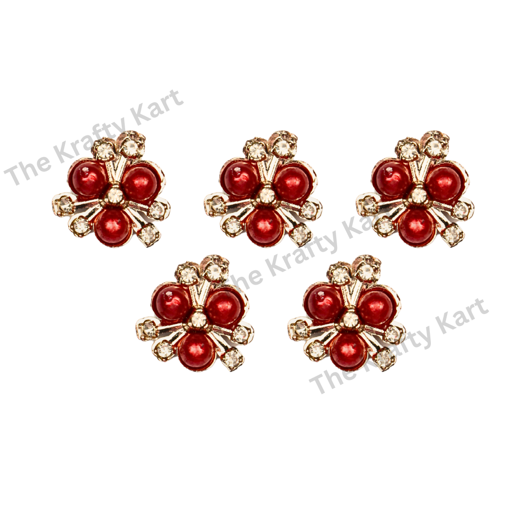Decorative Flowers (Golden)
