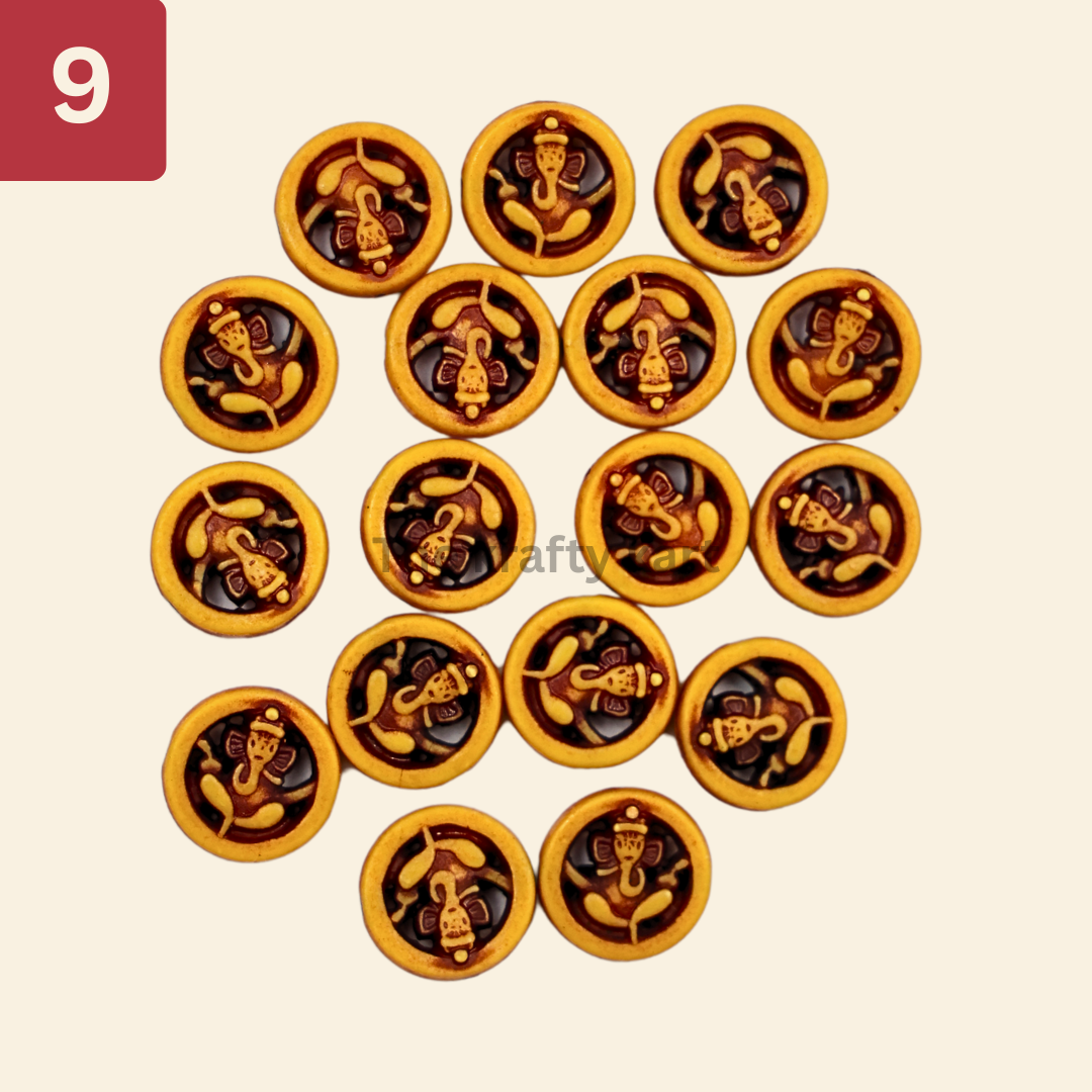 Wooden Rakhi Beads Combo