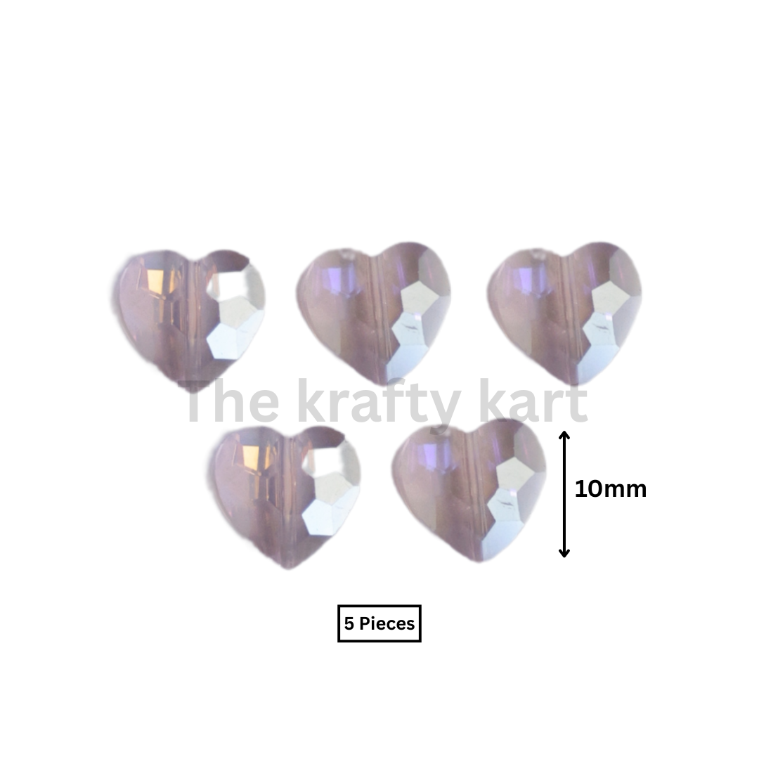 Crystal Heart Diamond Stones