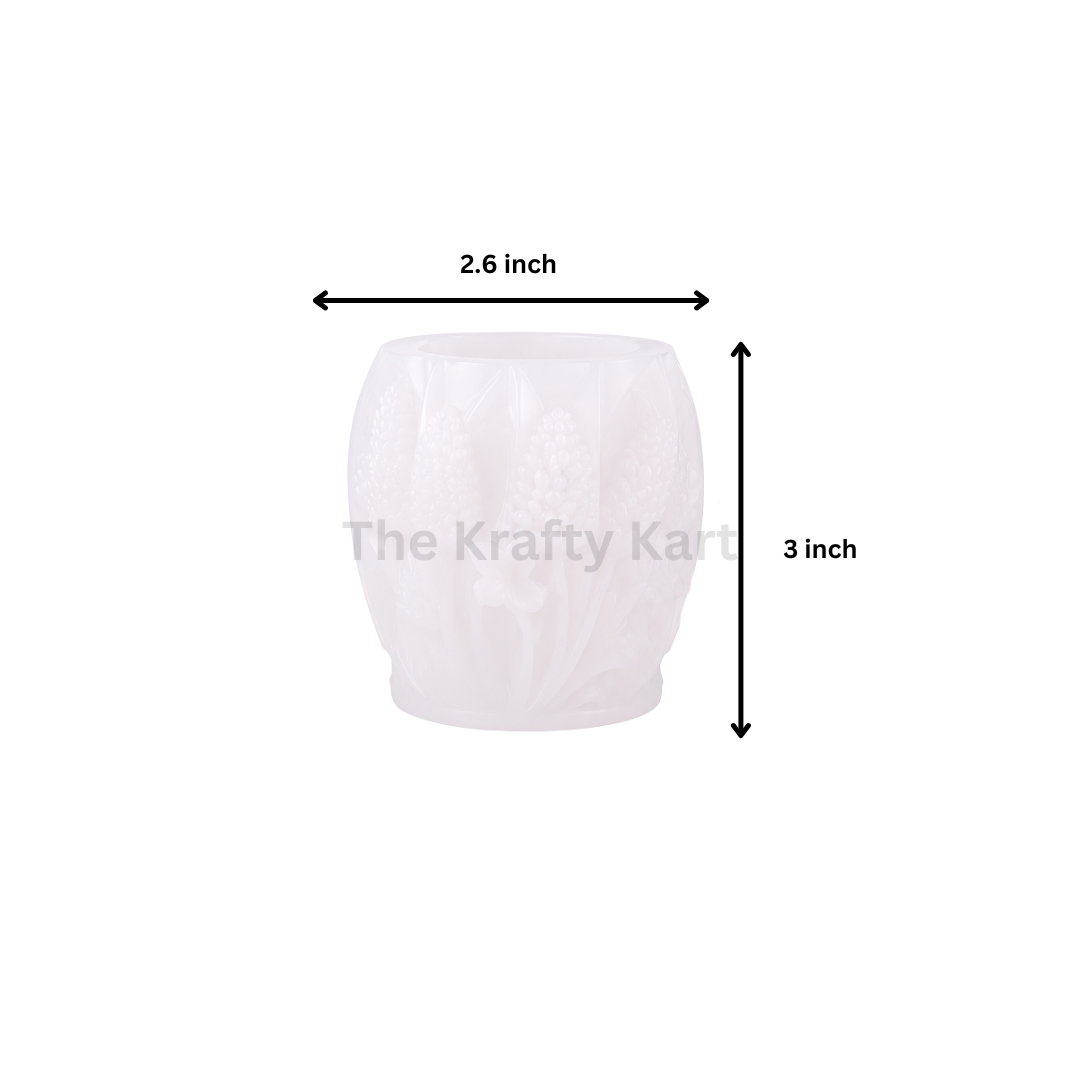 Lavendar Bloom Candle Mould