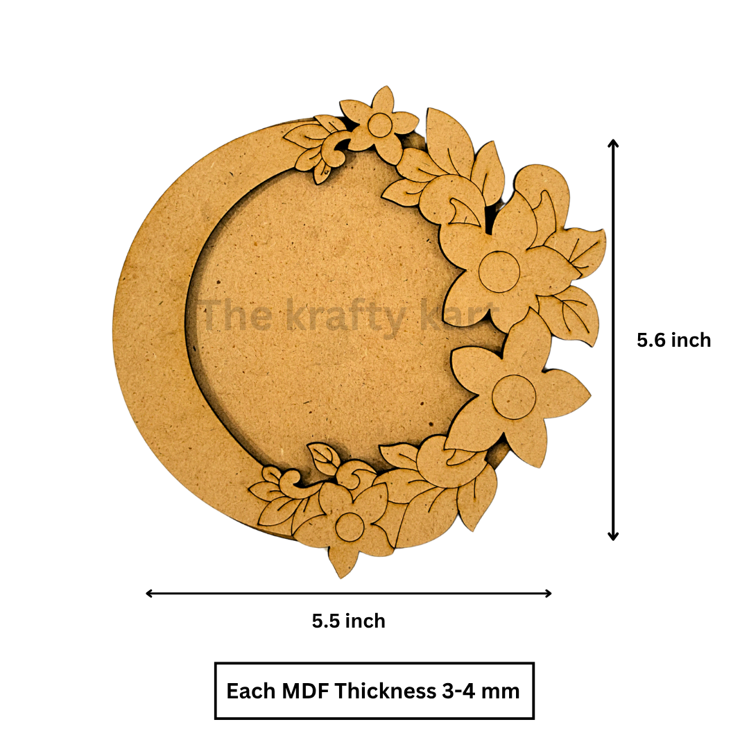 MDF Diwali T-Light Holder (F)