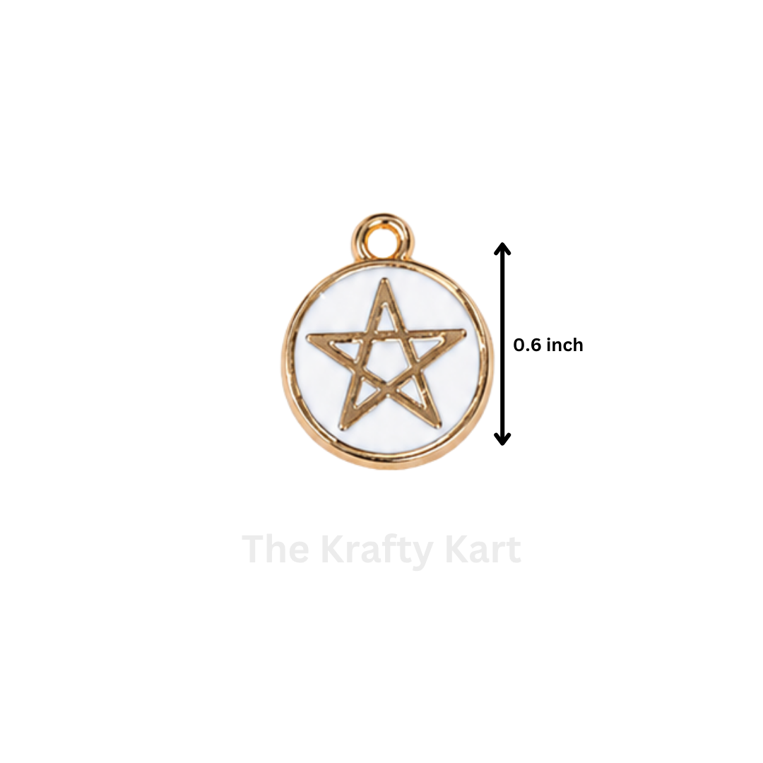 Anti-Tarnish Star Charm Pendant (A)