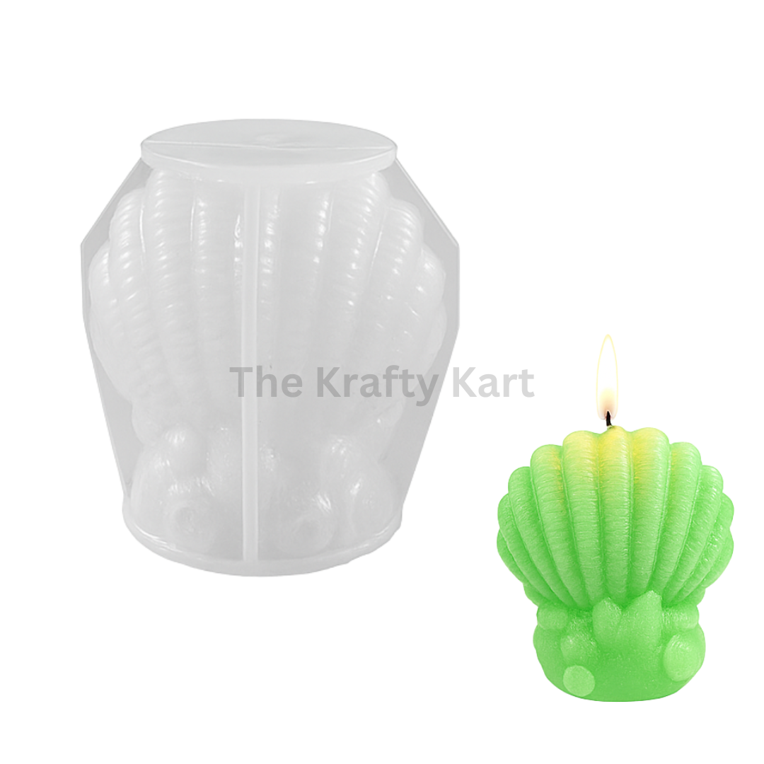 Shell Coral Candle Mould