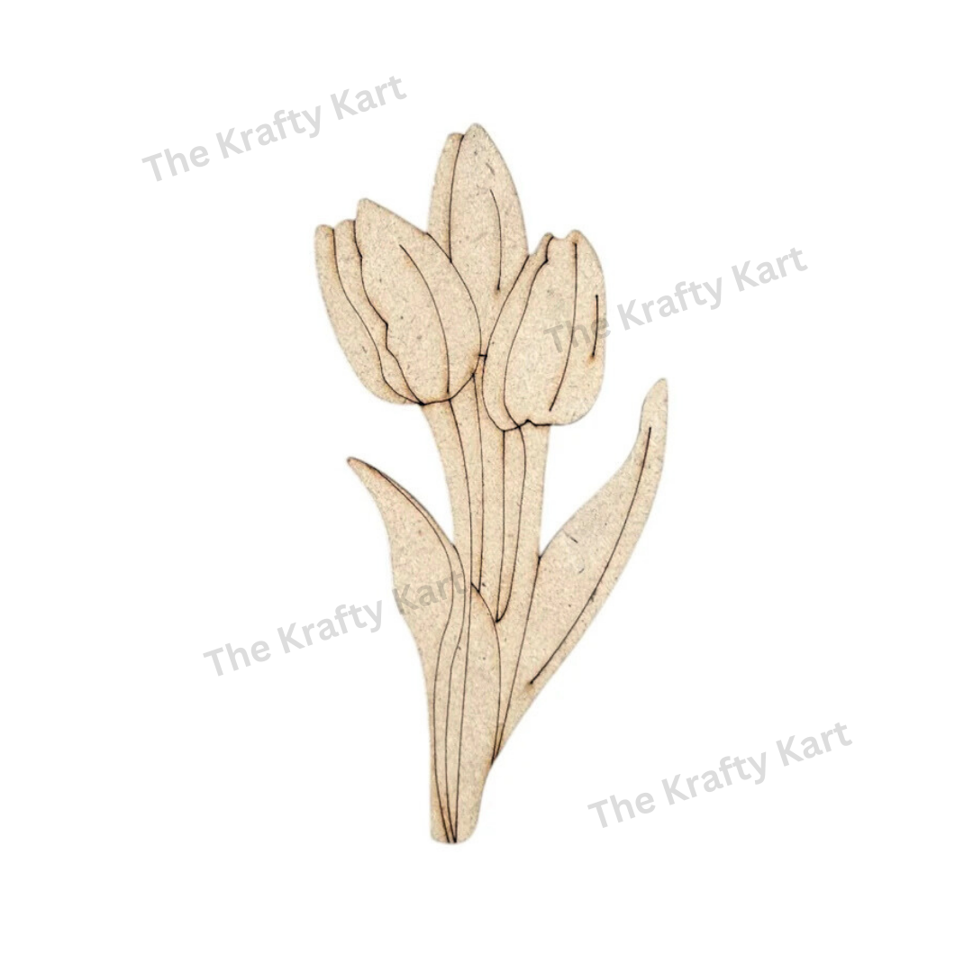 Pre Marked Tulip Mdf