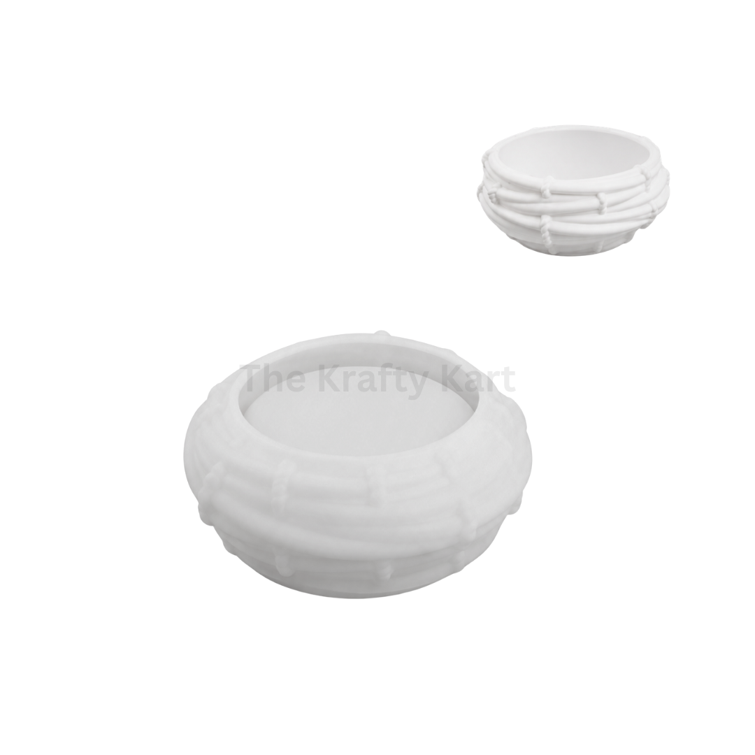 Bird Nest Candle & Storage Jar Mould (Big)