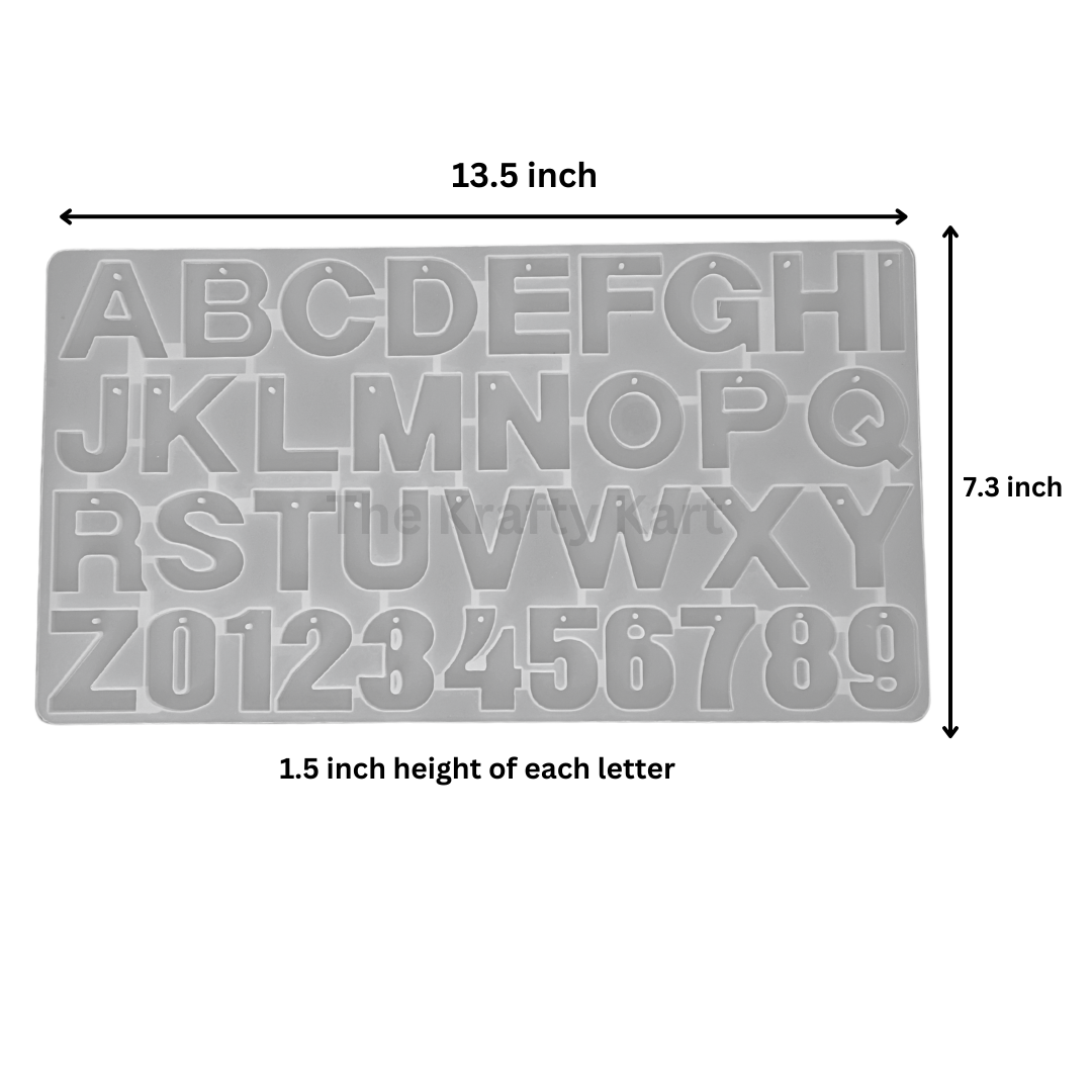 Front Pouring Alphabet With Holes