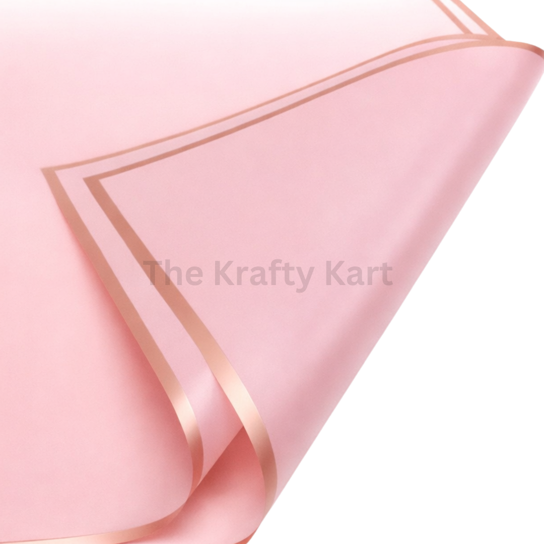Plastic Wrapping Paper (5Pcs)