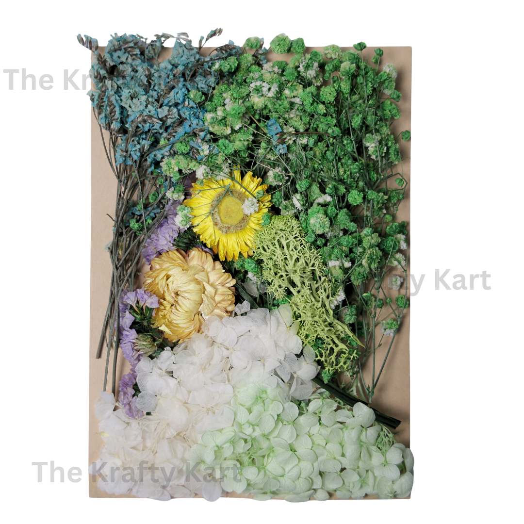 Green Dry Flower Packet